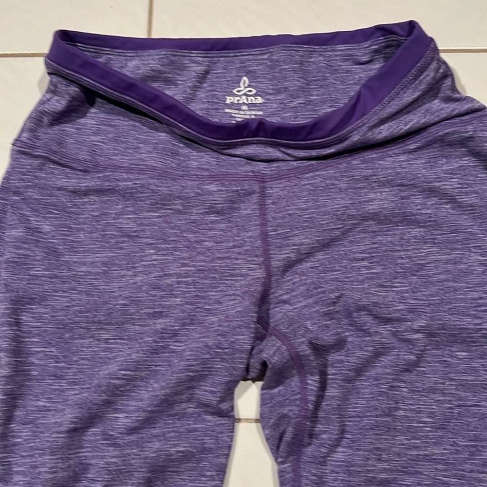 prAna exercise, climb, hike active wear leggings M